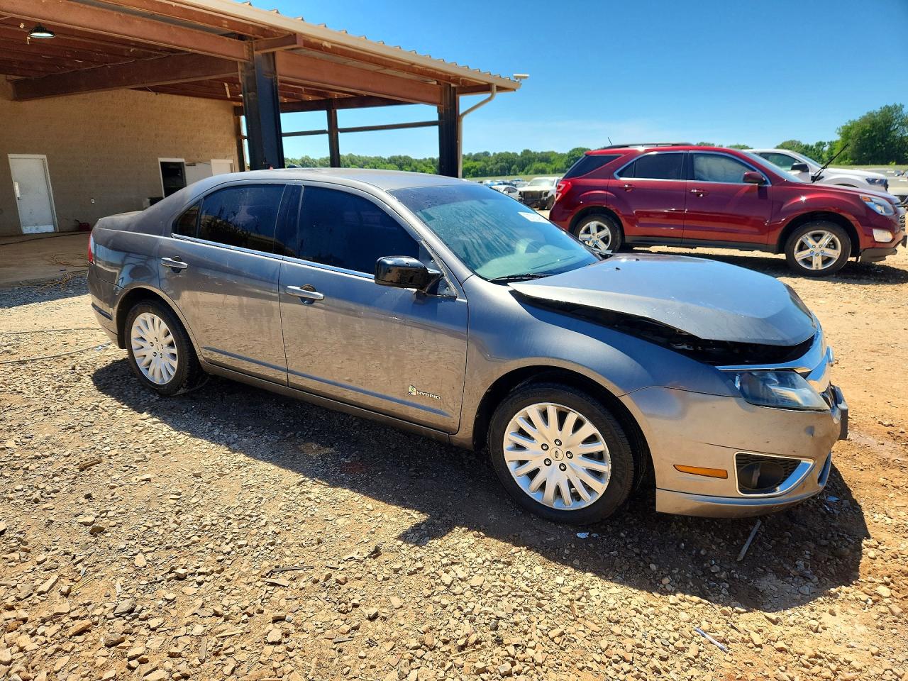 2011 Ford Fusion Hybrid Gray vin: 3FADP0L38BR116669