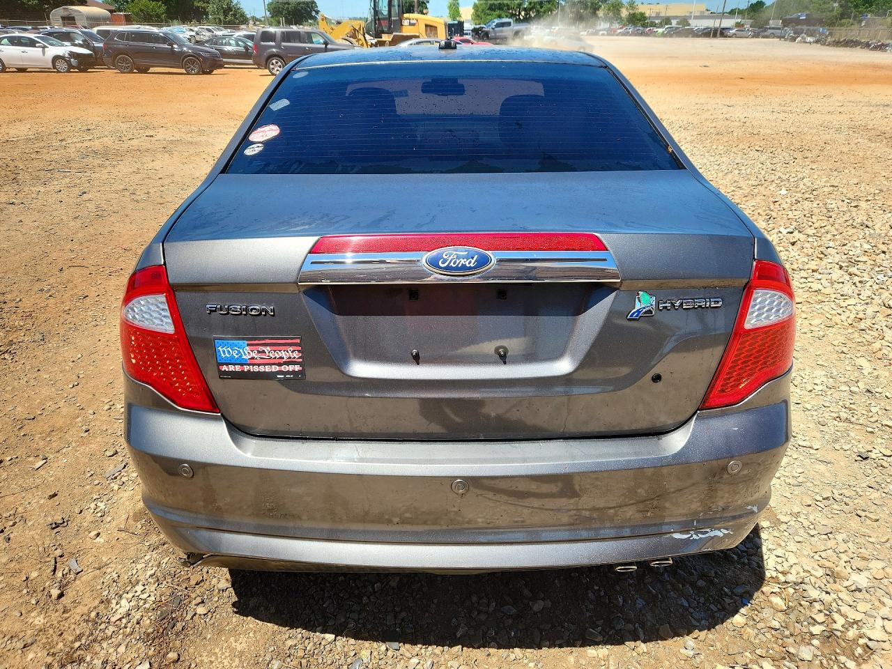 2011 Ford Fusion Hybrid Gray vin: 3FADP0L38BR116669