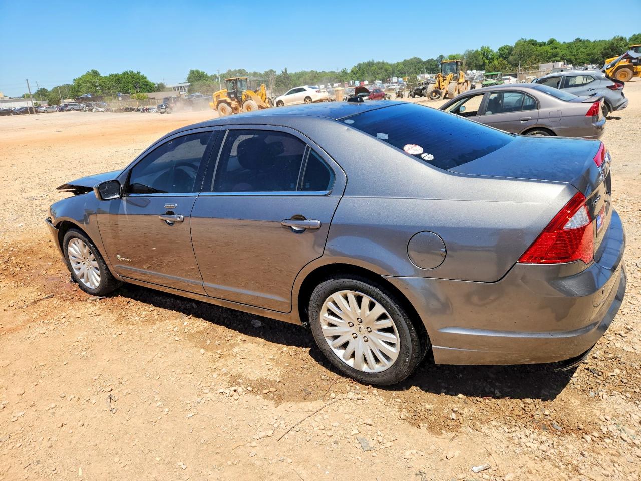 2011 Ford Fusion Hybrid Gray vin: 3FADP0L38BR116669