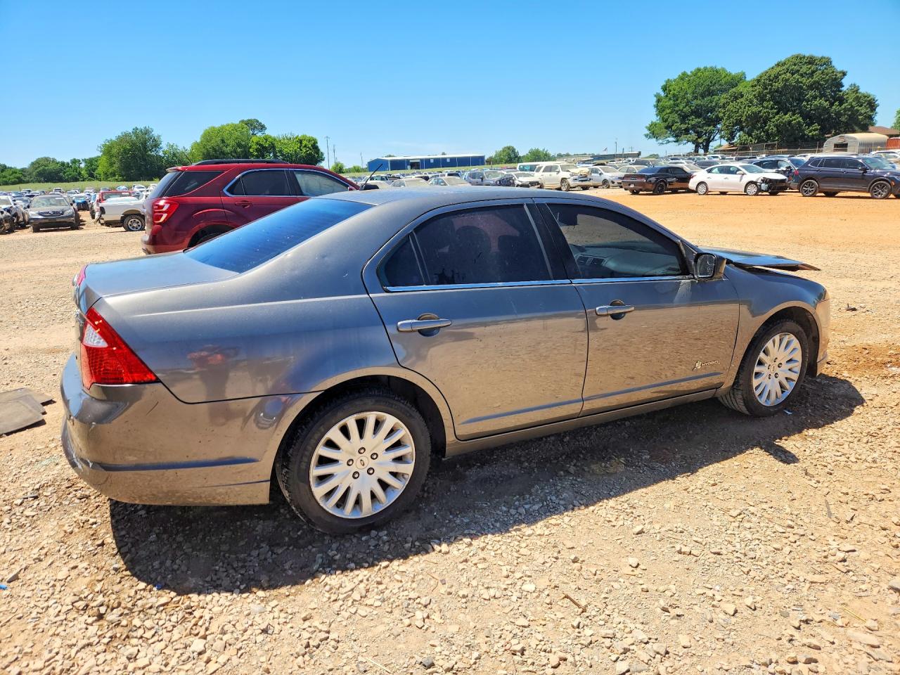 2011 Ford Fusion Hybrid Gray vin: 3FADP0L38BR116669