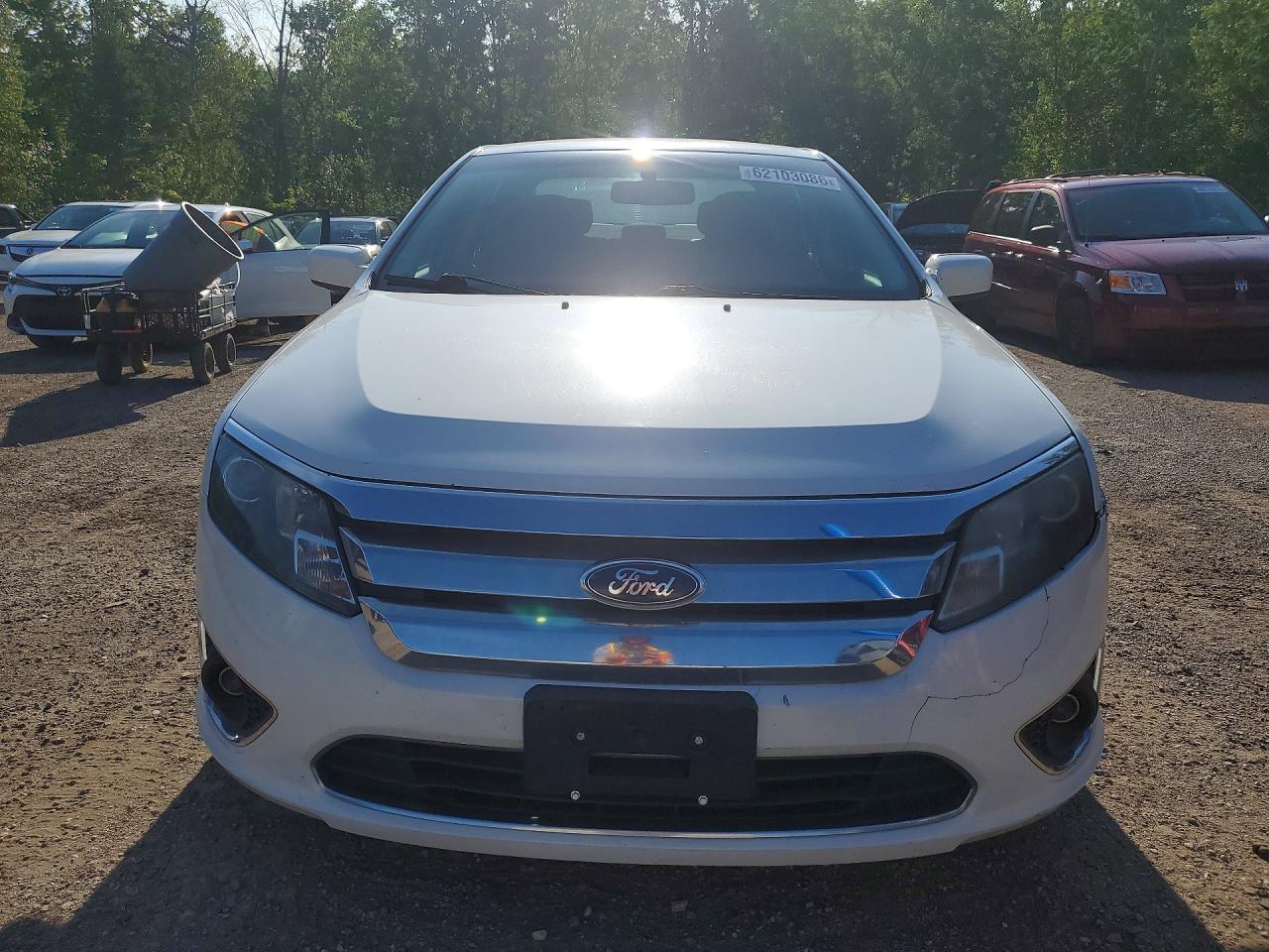 2012 Ford Fusion Hybrid White vin: 3FADP0L38CR166117