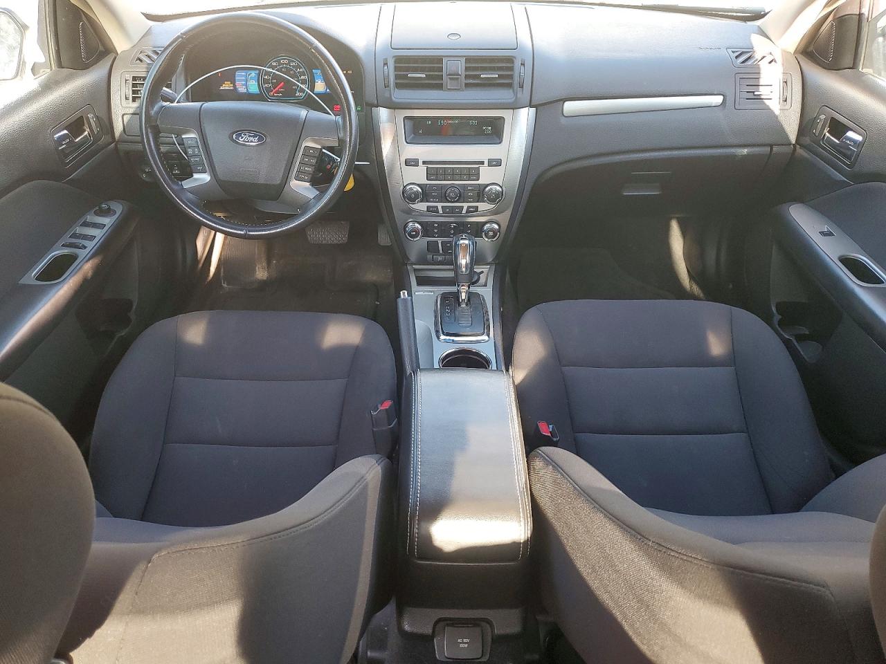2012 Ford Fusion Hybrid White vin: 3FADP0L38CR166117