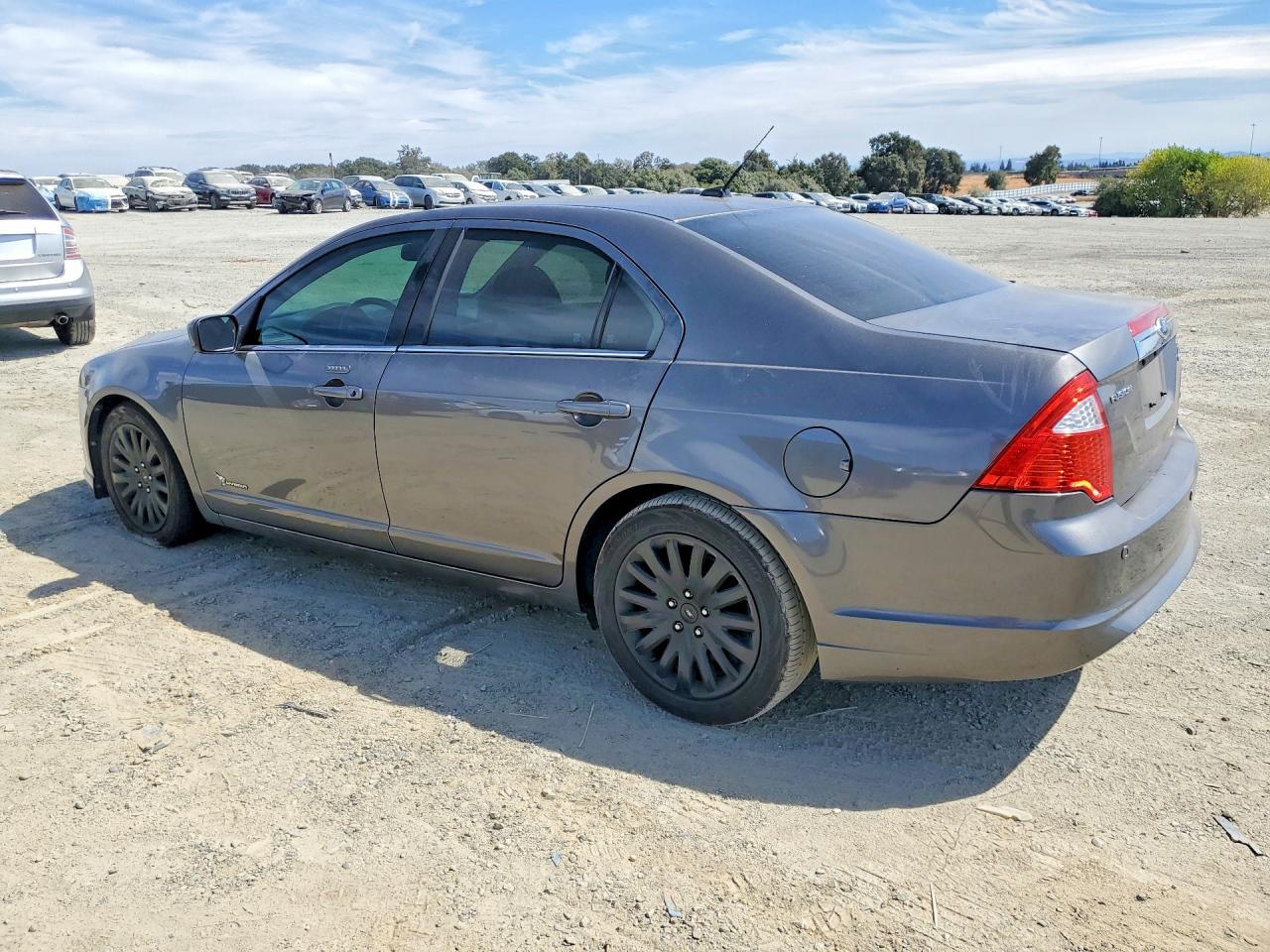 2012 Ford Fusion Hybrid Charcoal vin: 3FADP0L38CR187260