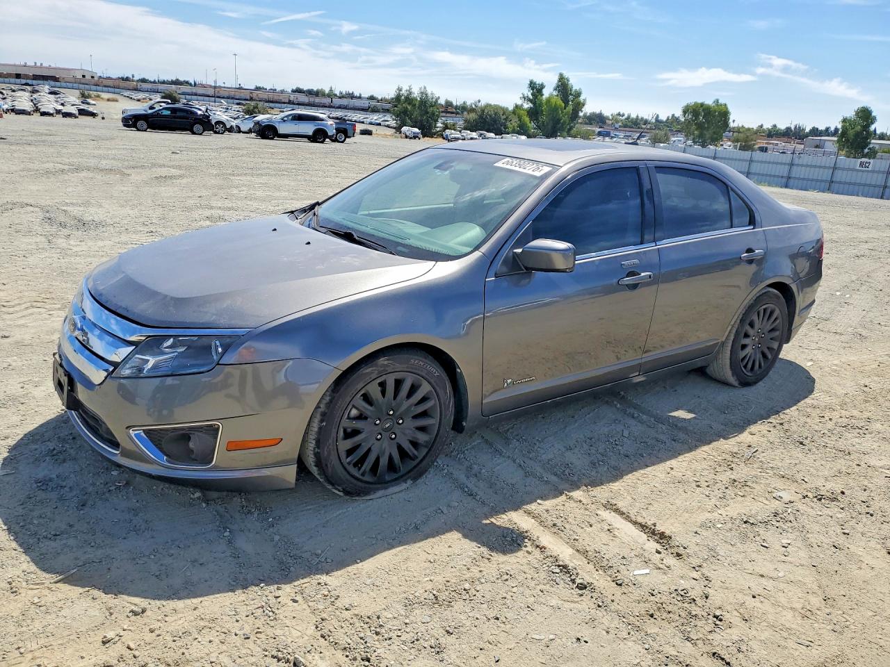 2012 Ford Fusion Hybrid Charcoal vin: 3FADP0L38CR187260