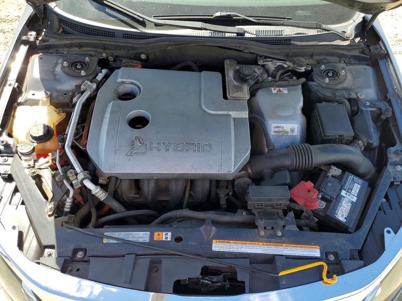2012 Ford Fusion Hybrid Charcoal vin: 3FADP0L38CR187260