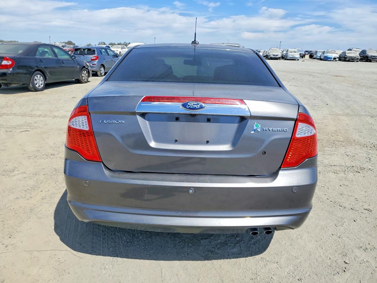 2012 Ford Fusion Hybrid Charcoal vin: 3FADP0L38CR187260