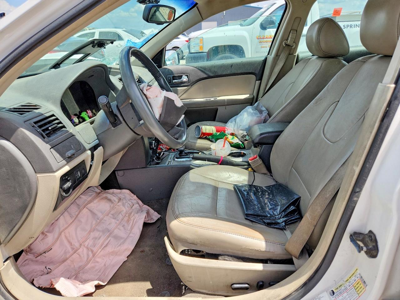 2012 Ford Fusion Hybrid White vin: 3FADP0L38CR205692