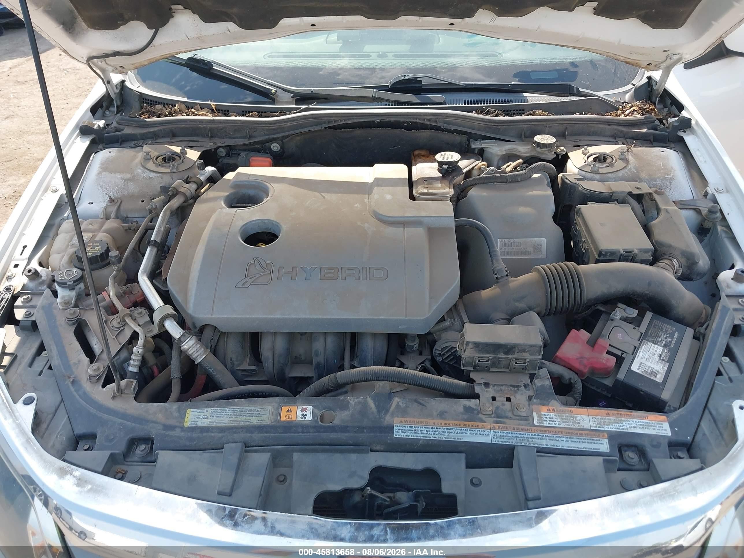 2012 Ford Fusion Hybrid Коричневый vin: 3FADP0L38CR414933