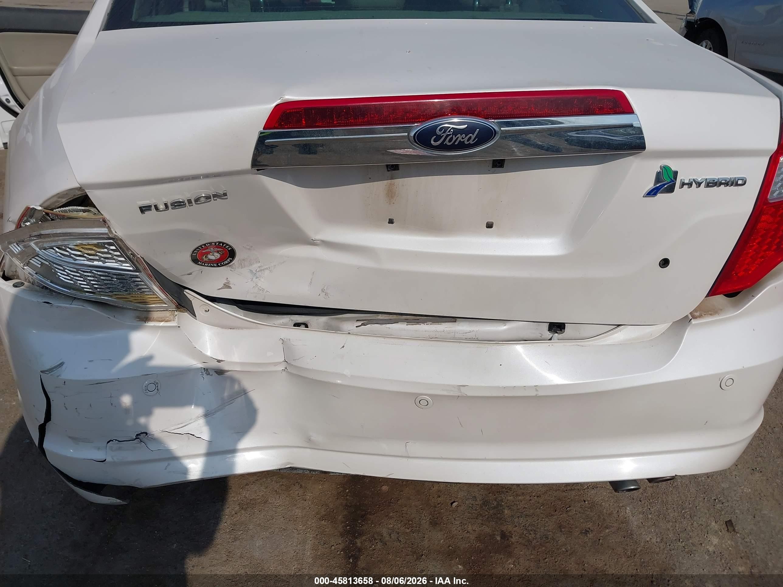 2012 Ford Fusion Hybrid Коричневый vin: 3FADP0L38CR414933