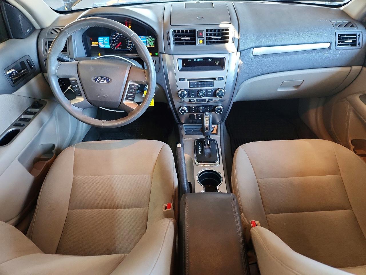 2010 Ford Fusion Hybrid Charcoal vin: 3FADP0L39AR172148