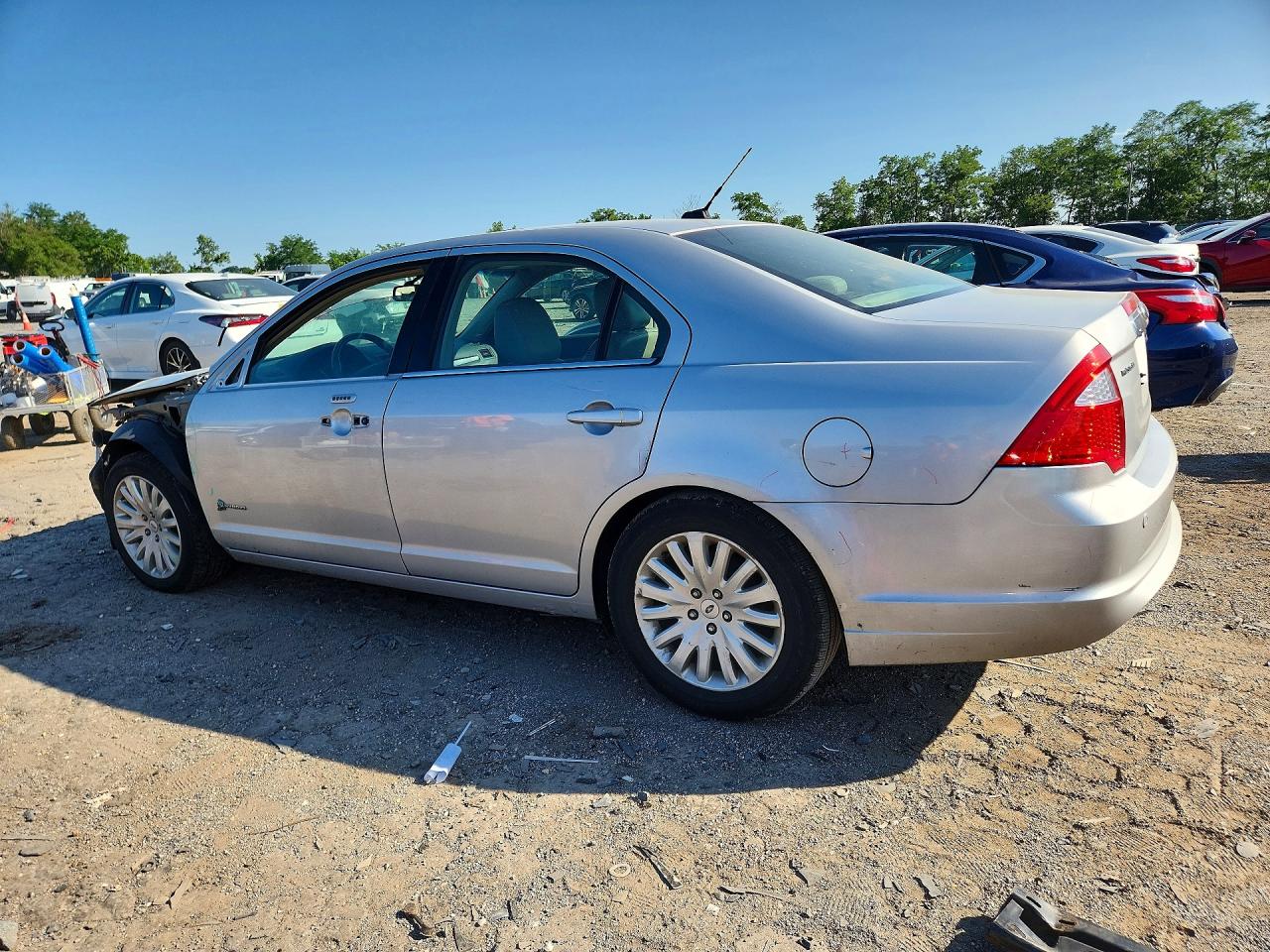 2010 Ford Fusion Hybrid Silver vin: 3FADP0L39AR316183