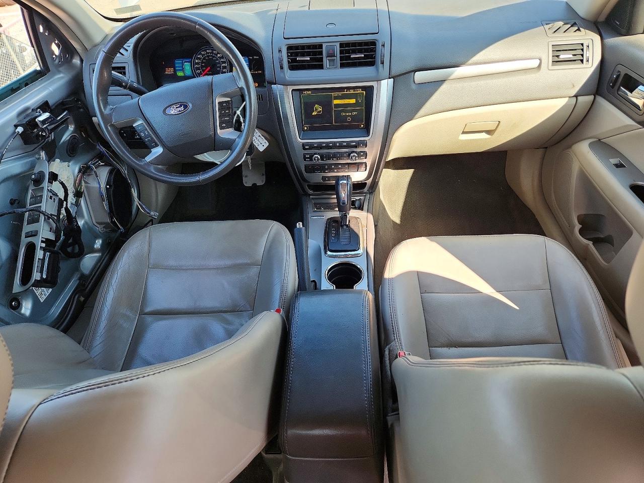 2010 Ford Fusion Hybrid Silver vin: 3FADP0L39AR316183