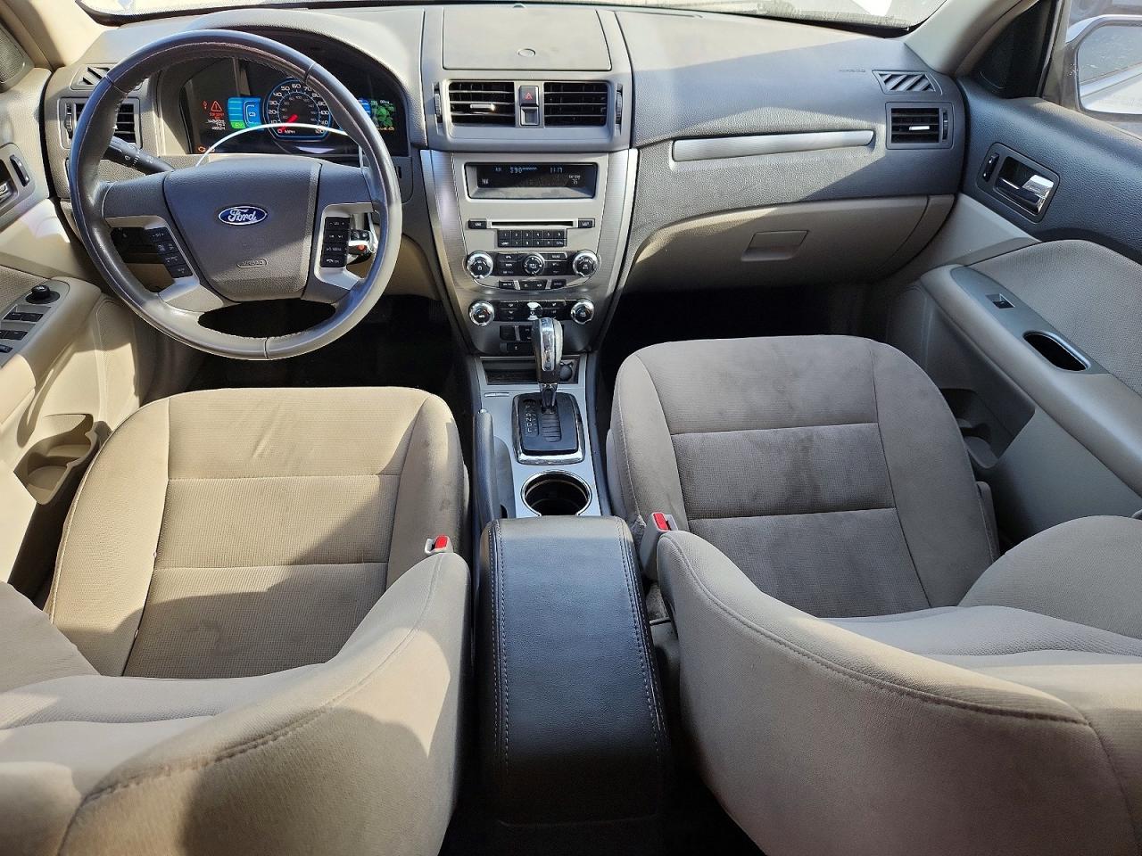 2010 Ford Fusion Hybrid Silver vin: 3FADP0L39AR418891