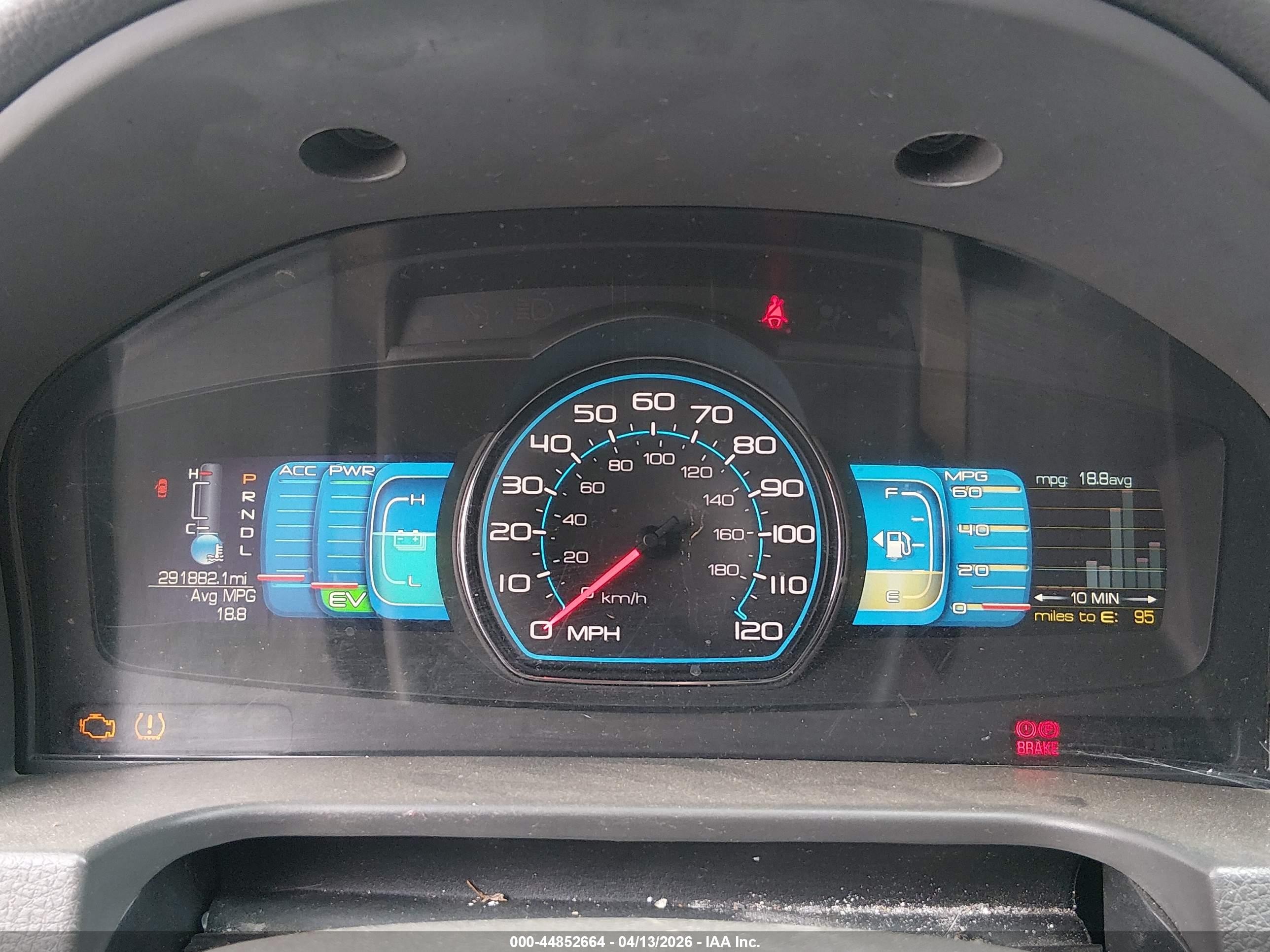 2011 Ford Fusion Hybrid   Black vin: 3FADP0L39BR103946