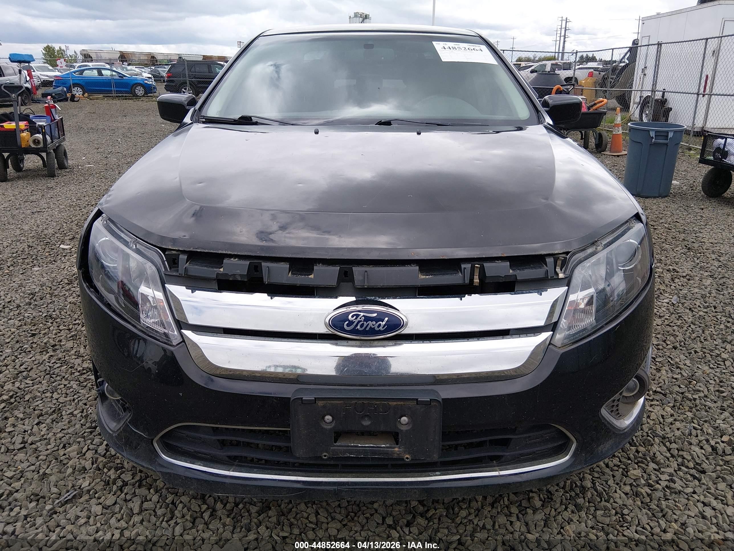 2011 Ford Fusion Hybrid   Black vin: 3FADP0L39BR103946