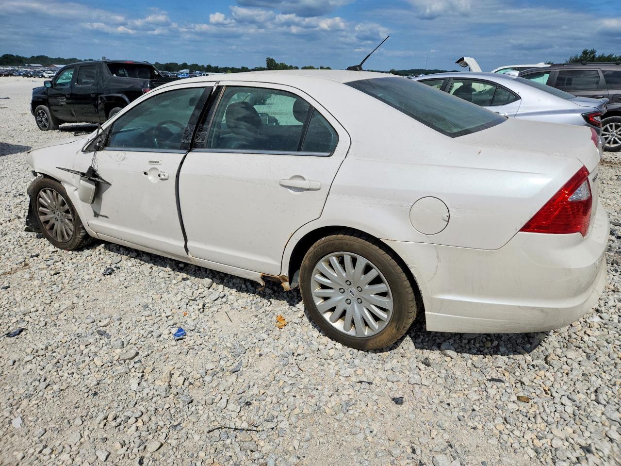 2011 Ford Fusion Hybrid Белый vin: 3FADP0L39BR285891