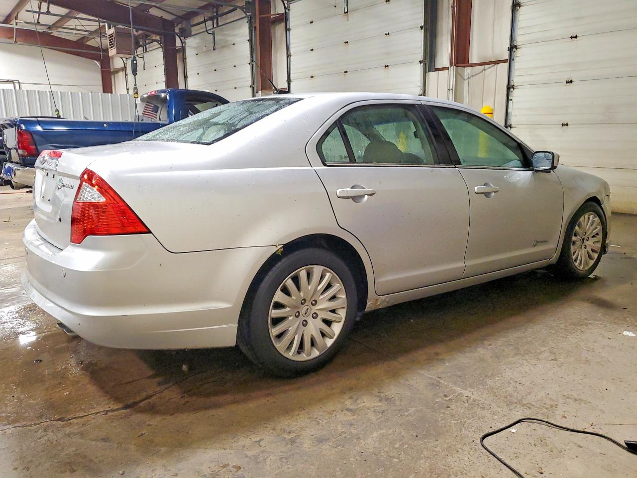 2012 Ford Fusion Hybrid Silver vin: 3FADP0L39CR167132