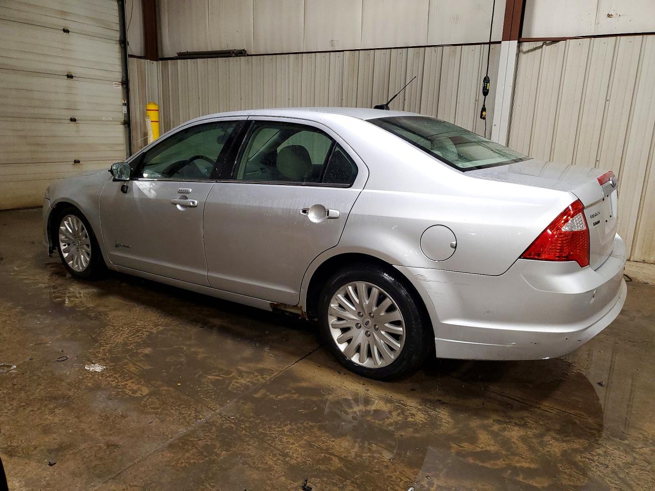 2012 Ford Fusion Hybrid Silver vin: 3FADP0L39CR167132