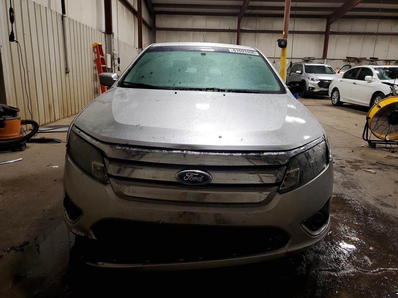 2012 Ford Fusion Hybrid Silver vin: 3FADP0L39CR167132