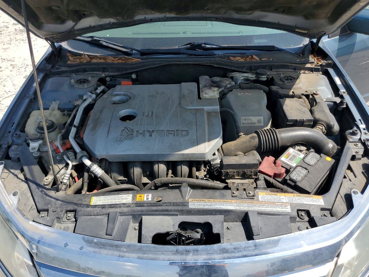 2012 Ford Fusion Hybrid Blue vin: 3FADP0L39CR176171