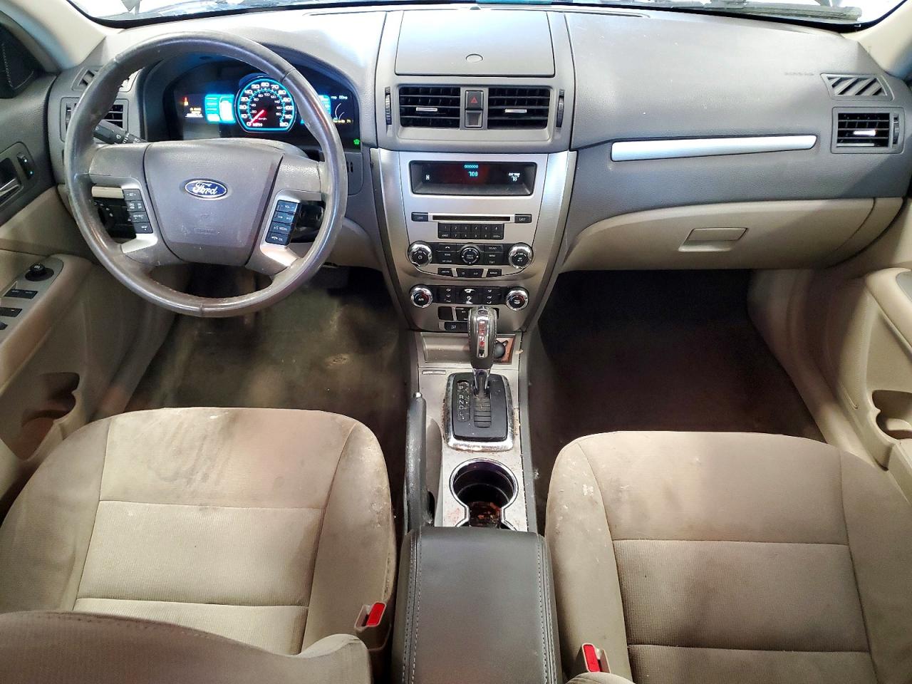 2012 Ford Fusion Hybrid Black vin: 3FADP0L39CR176638