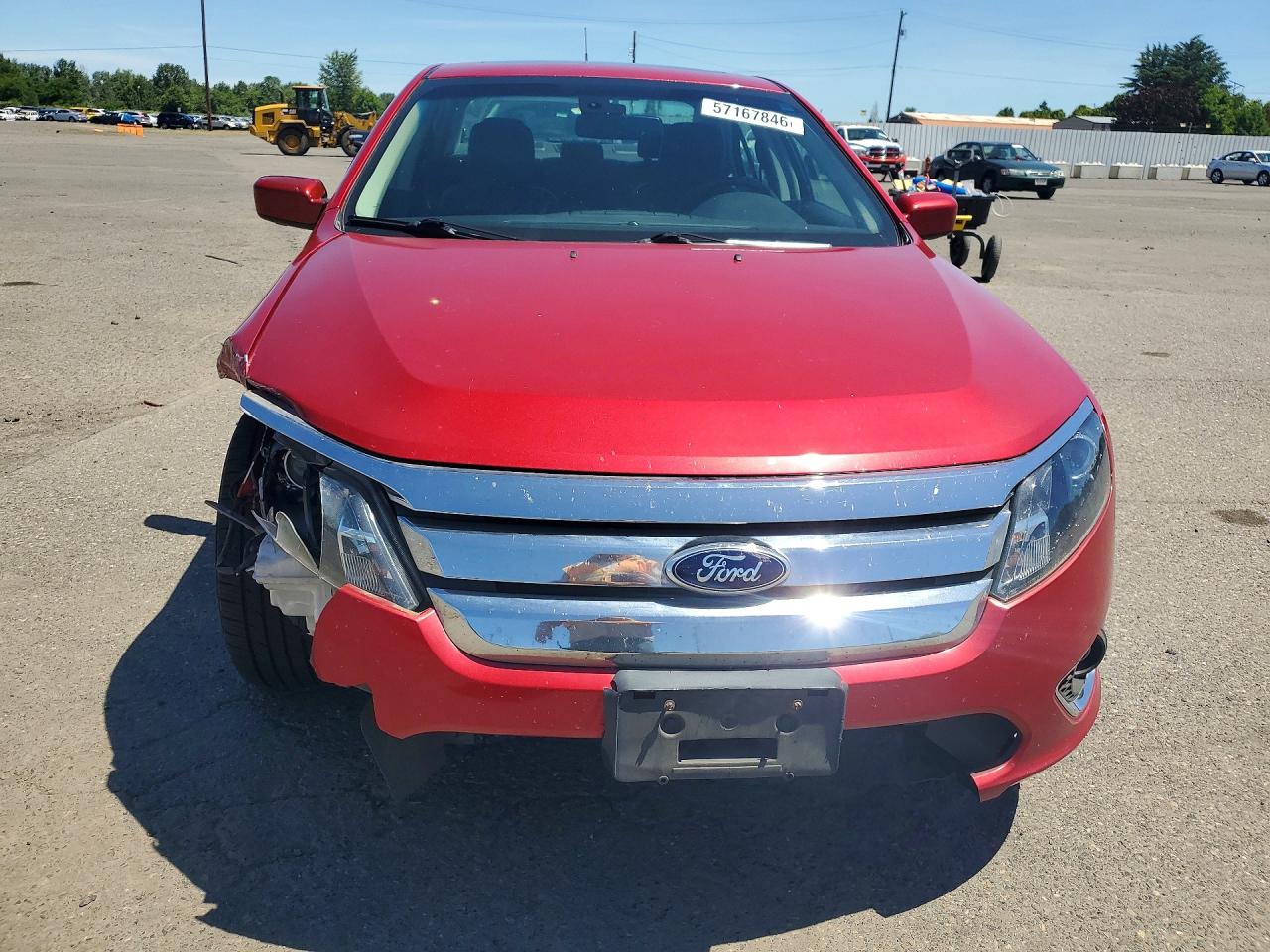 2012 Ford Fusion Hybrid Red vin: 3FADP0L39CR294947