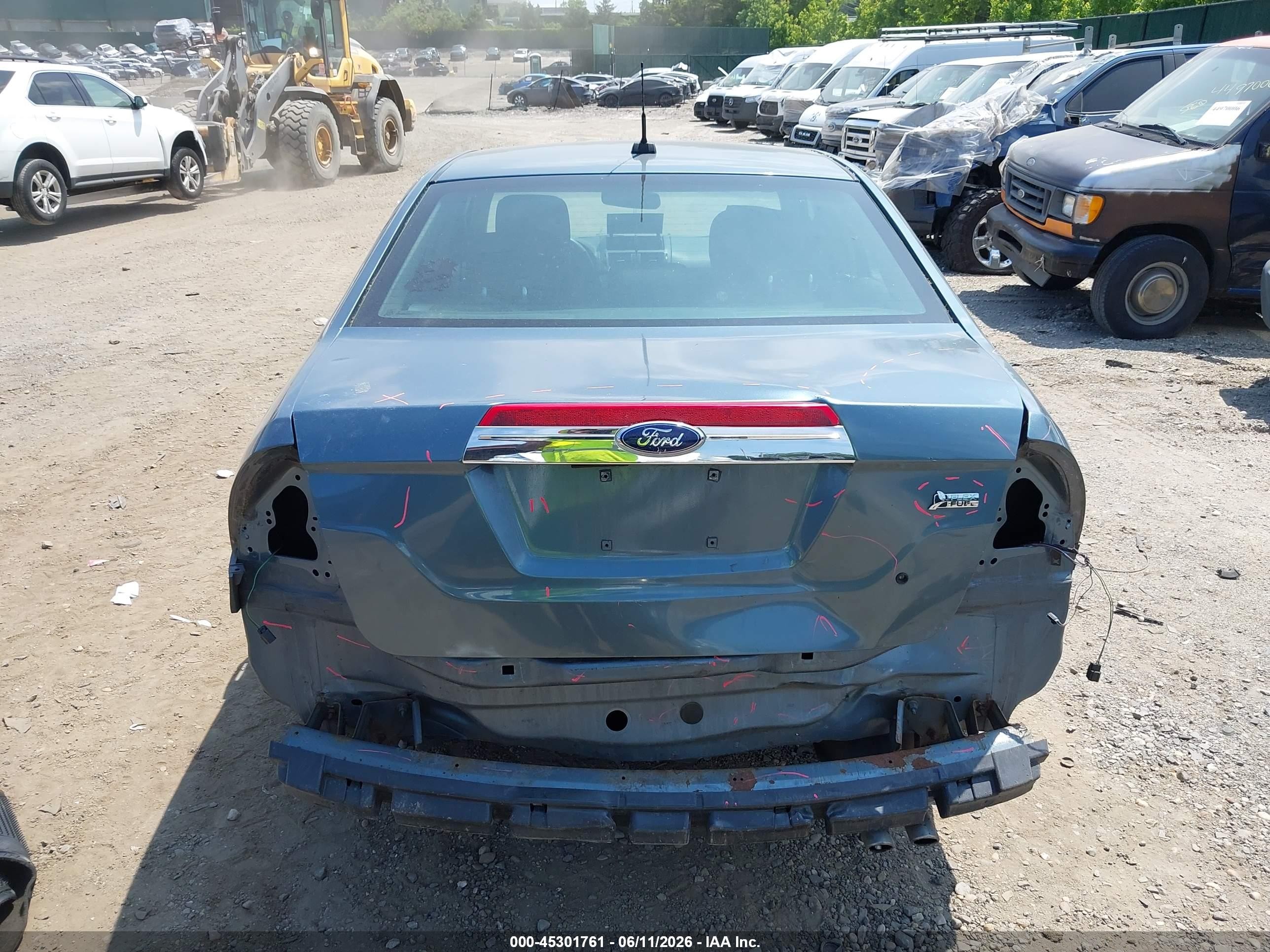 2012 Ford Fusion Hybrid Blue vin: 3FADP0L39CR333830