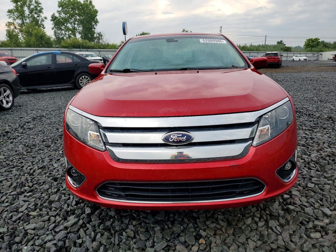 2012 Ford Fusion Hybrid Красный vin: 3FADP0L39CR410440