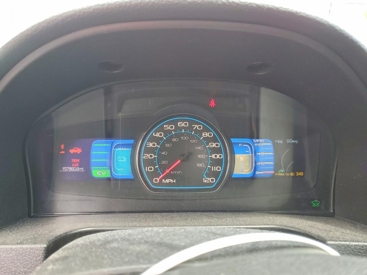 2012 Ford Fusion Hybrid Красный vin: 3FADP0L39CR410440