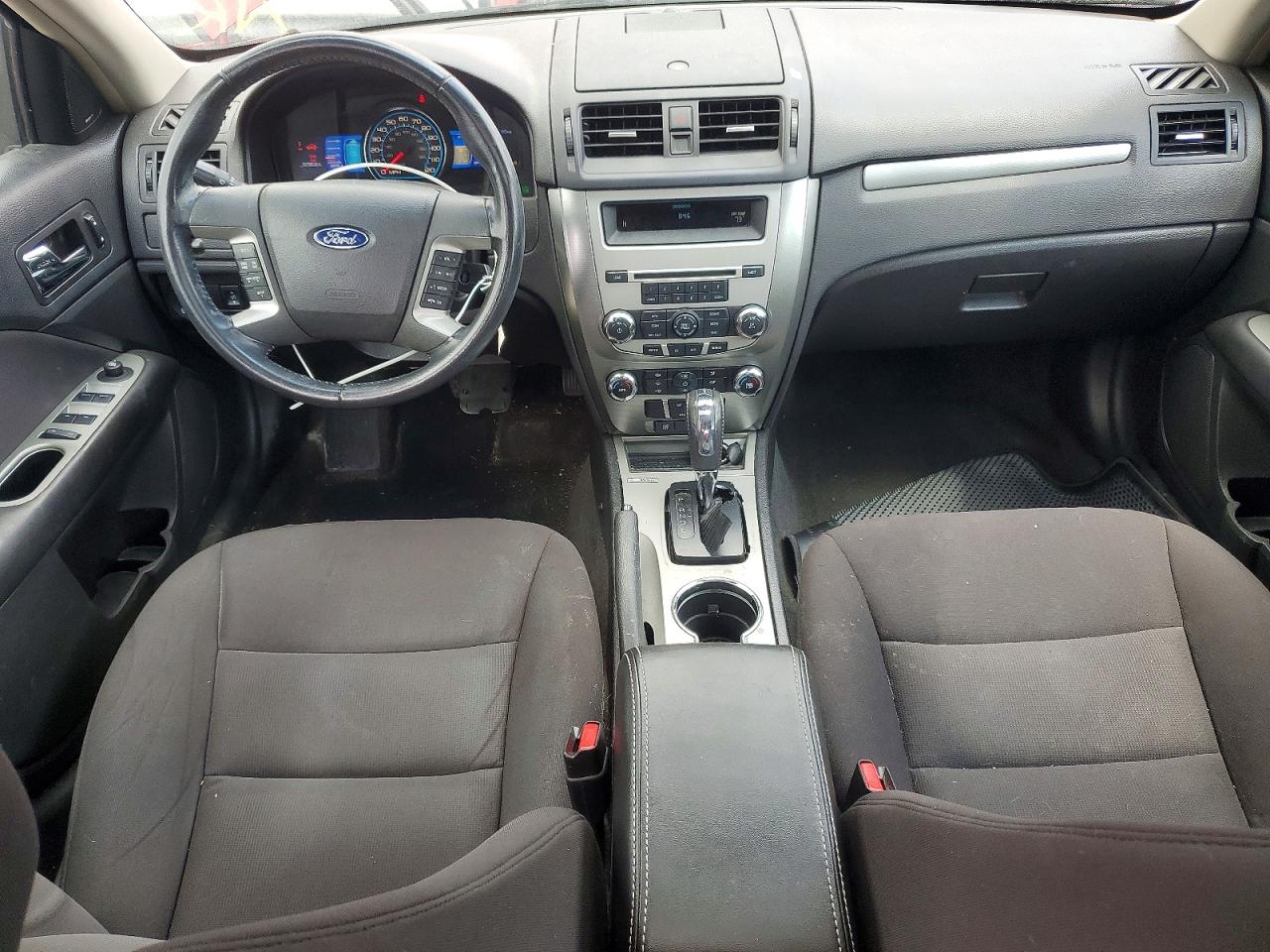 2012 Ford Fusion Hybrid Красный vin: 3FADP0L39CR410440