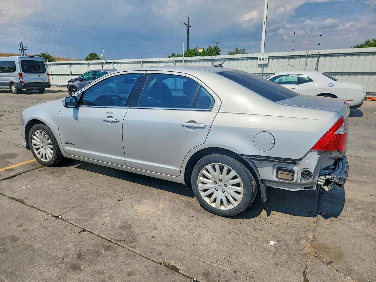 2010 Ford Fusion Hybrid Silver vin: 3FADP0L3XAR139675