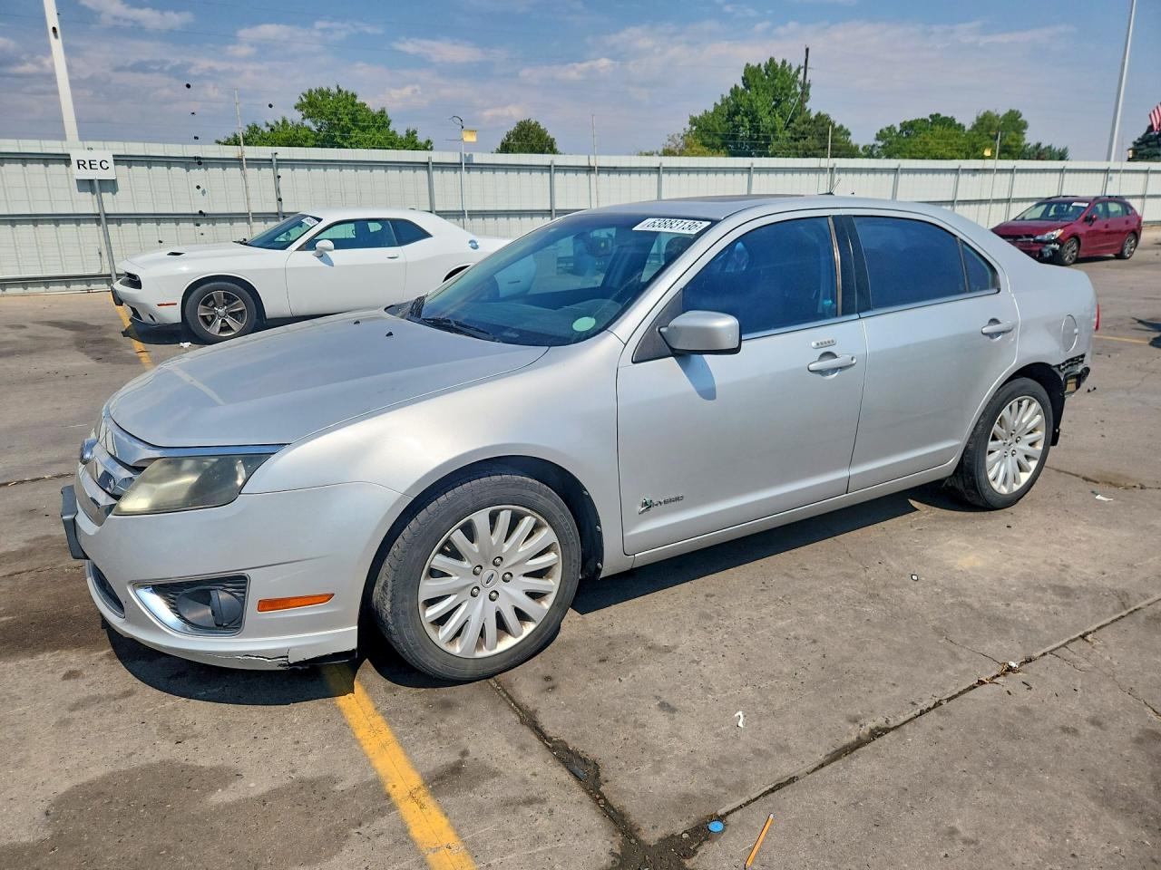 2010 Ford Fusion Hybrid Silver vin: 3FADP0L3XAR139675