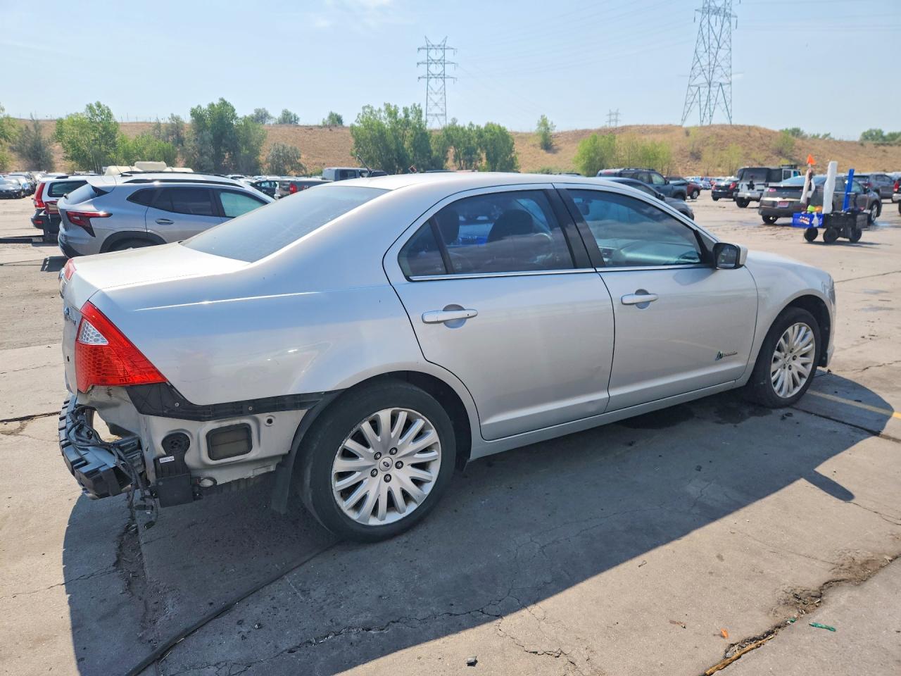 2010 Ford Fusion Hybrid Silver vin: 3FADP0L3XAR139675
