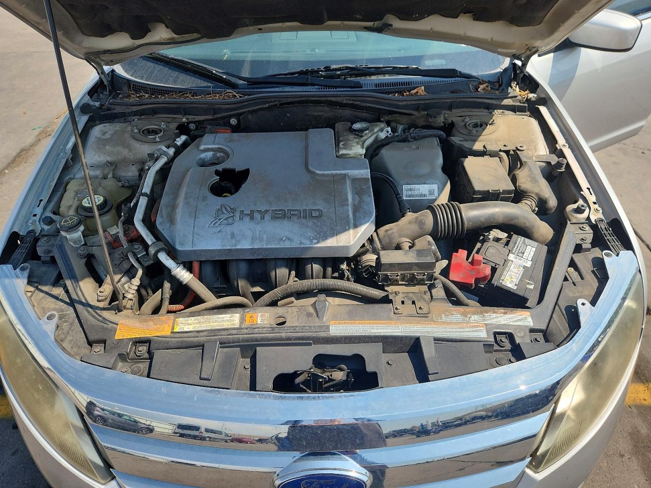 2010 Ford Fusion Hybrid Silver vin: 3FADP0L3XAR139675