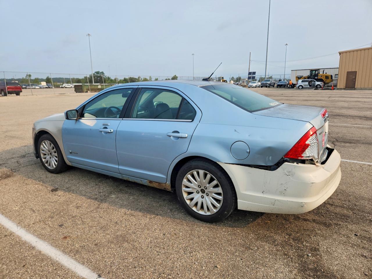 2010 Ford Fusion Hybrid Blue vin: 3FADP0L3XAR149266