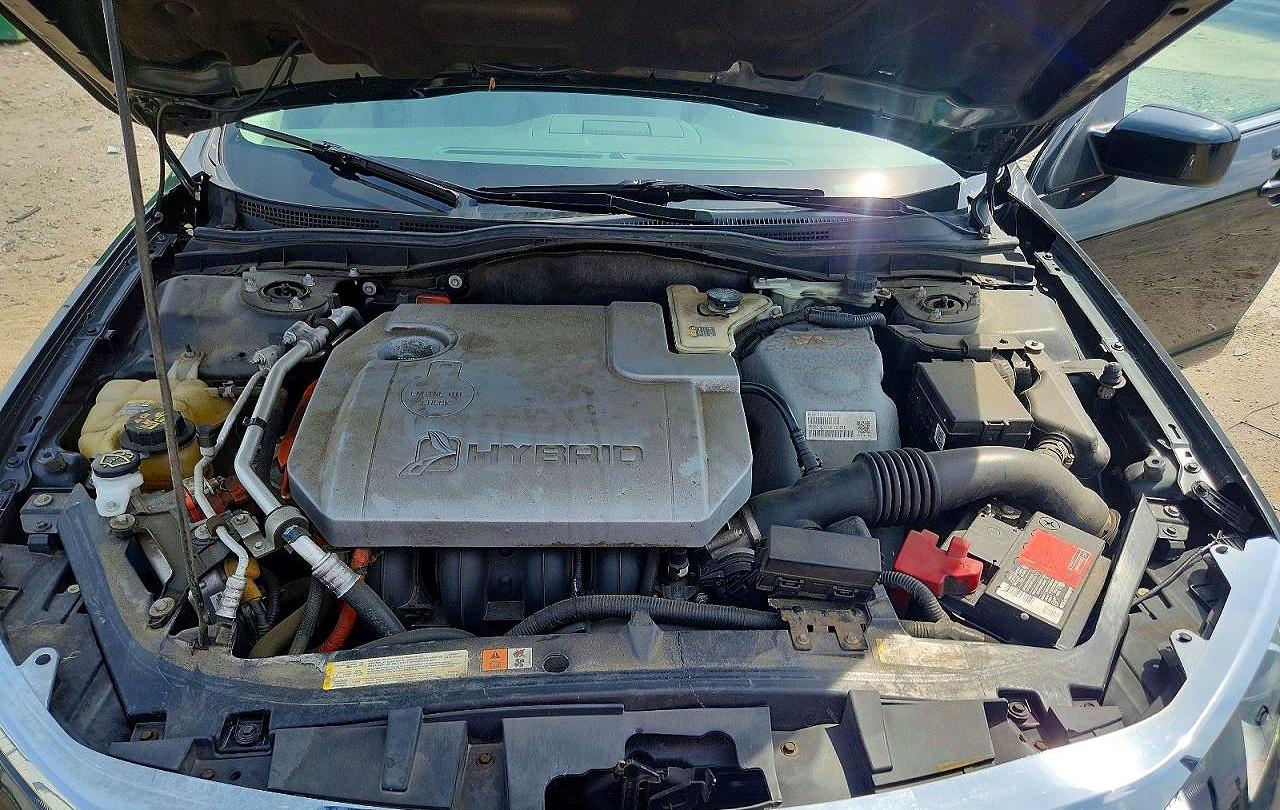 2010 Ford Fusion Hybrid Black vin: 3FADP0L3XAR178699