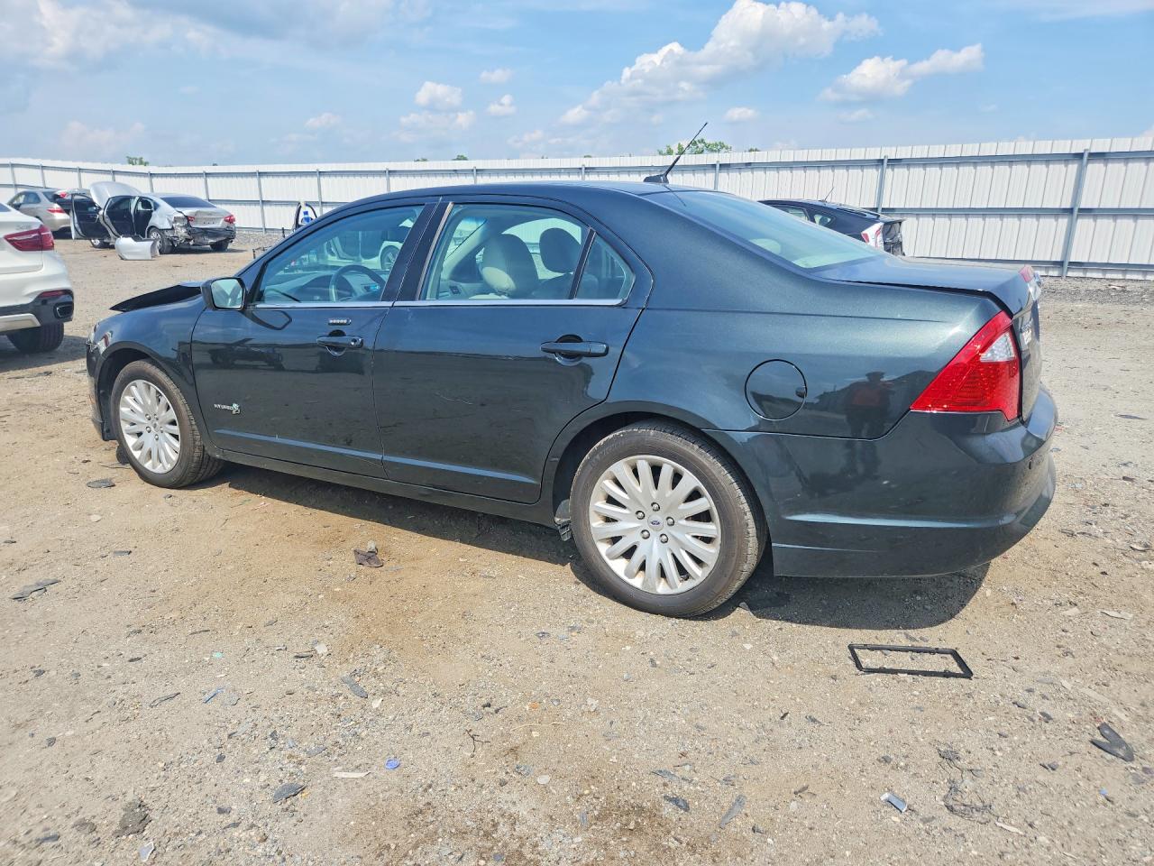 2010 Ford Fusion Hybrid Black vin: 3FADP0L3XAR178699