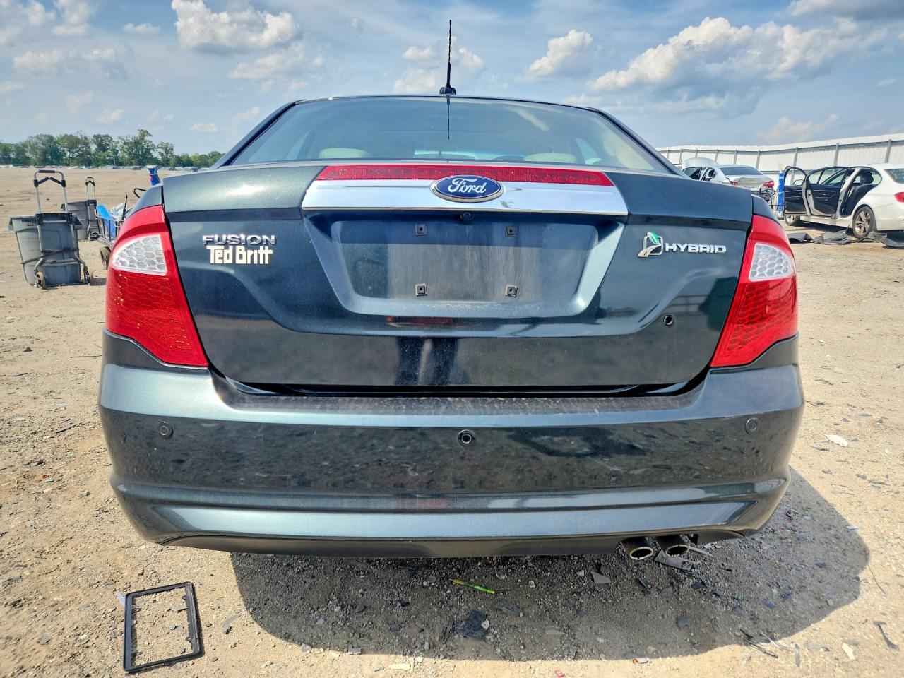 2010 Ford Fusion Hybrid Black vin: 3FADP0L3XAR178699