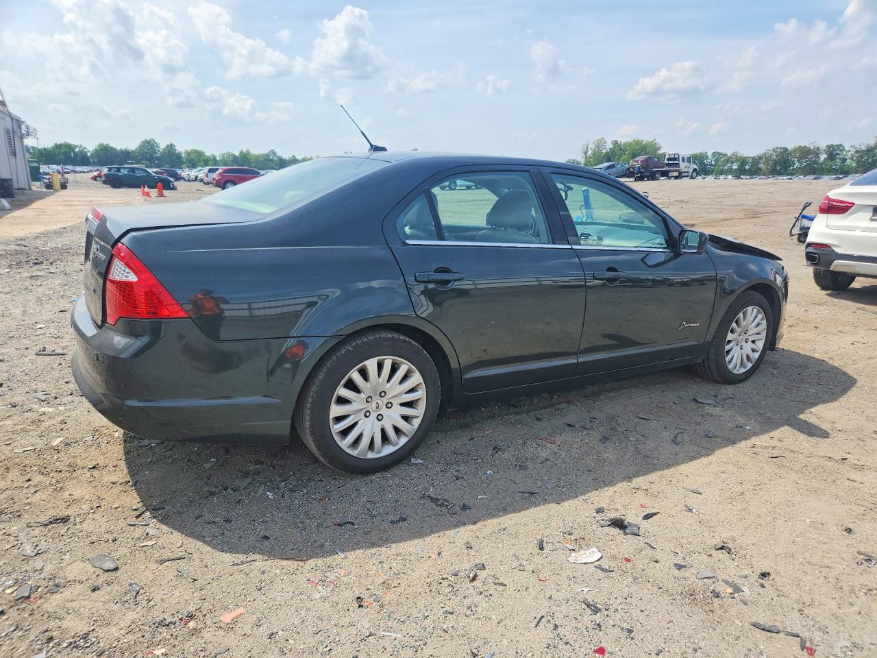 2010 Ford Fusion Hybrid Black vin: 3FADP0L3XAR178699