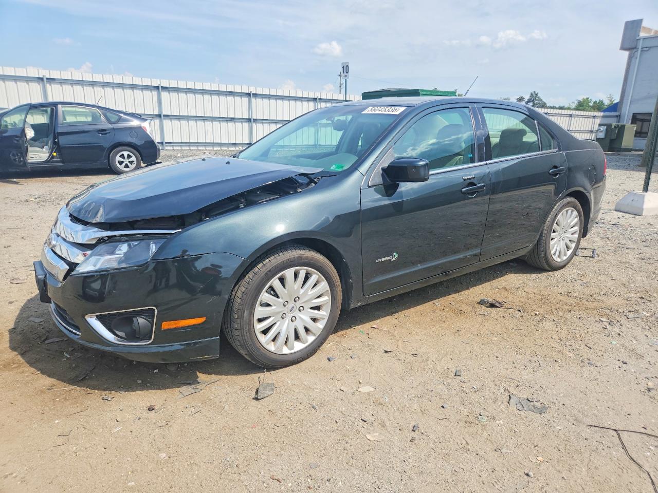 2010 Ford Fusion Hybrid Black vin: 3FADP0L3XAR178699