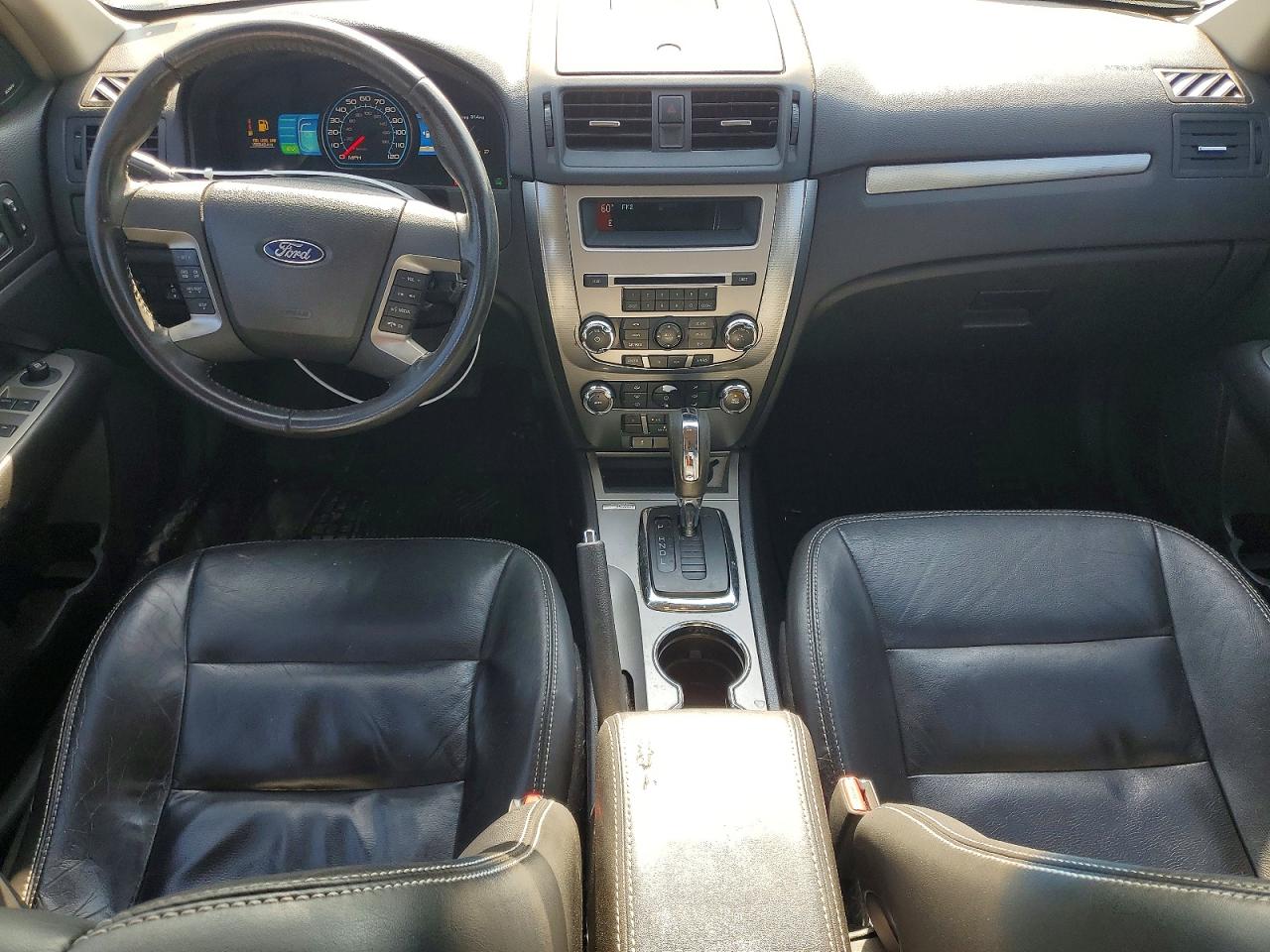 2010 Ford Fusion Hybrid White vin: 3FADP0L3XAR305421