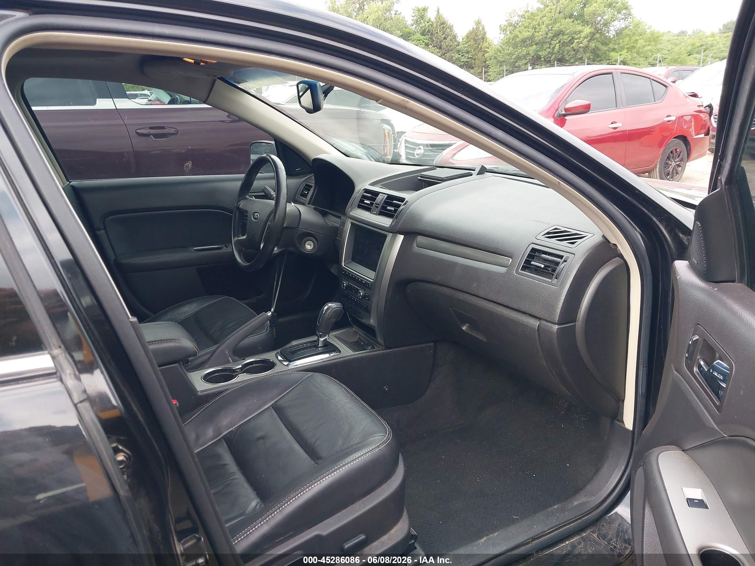 2010 Ford Fusion Hybrid Black vin: 3FADP0L3XAR315740