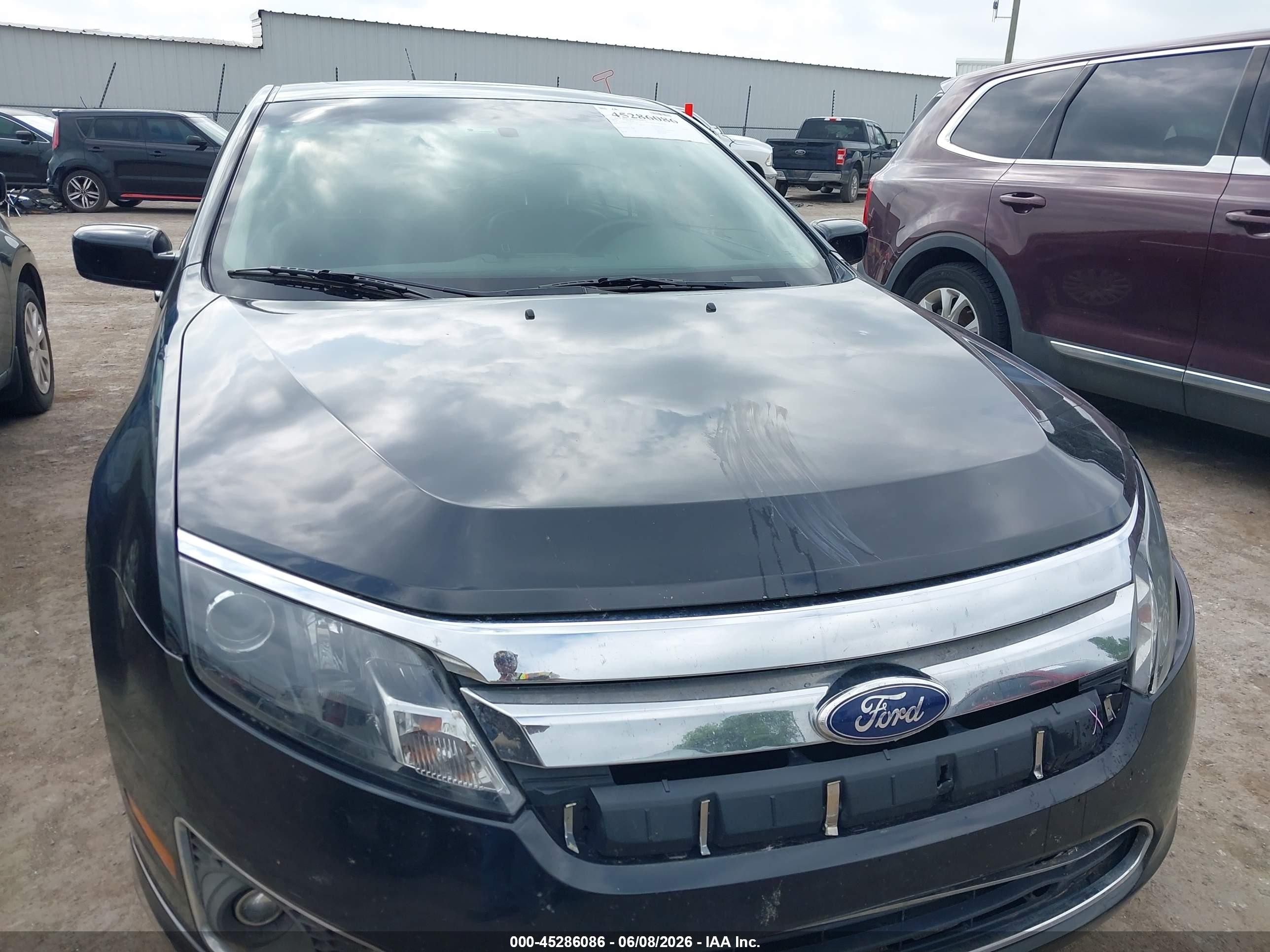 2010 Ford Fusion Hybrid Black vin: 3FADP0L3XAR315740