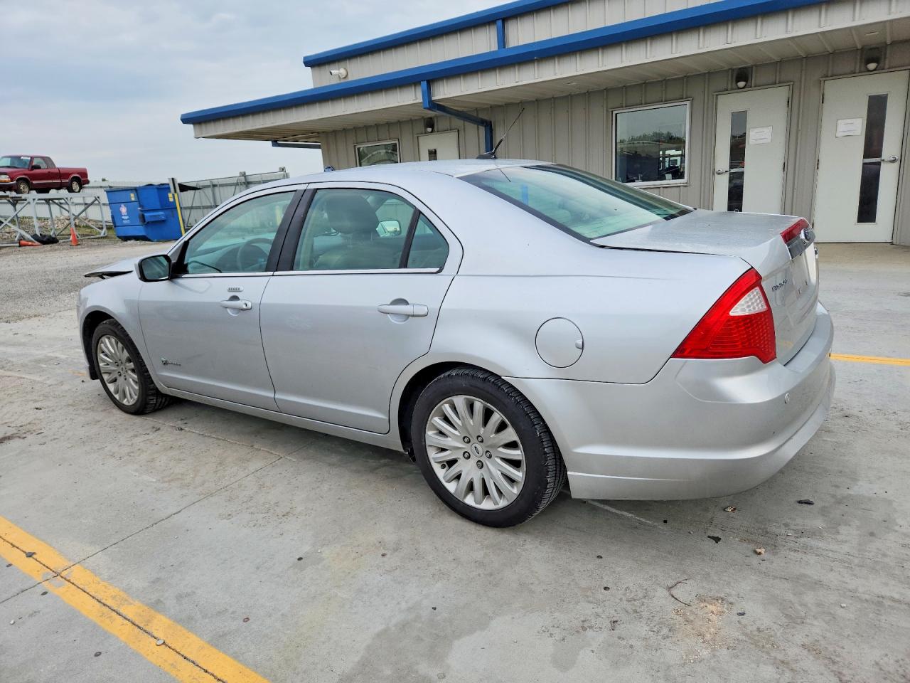 2010 Ford Fusion Hybrid Silver vin: 3FADP0L3XAR318377