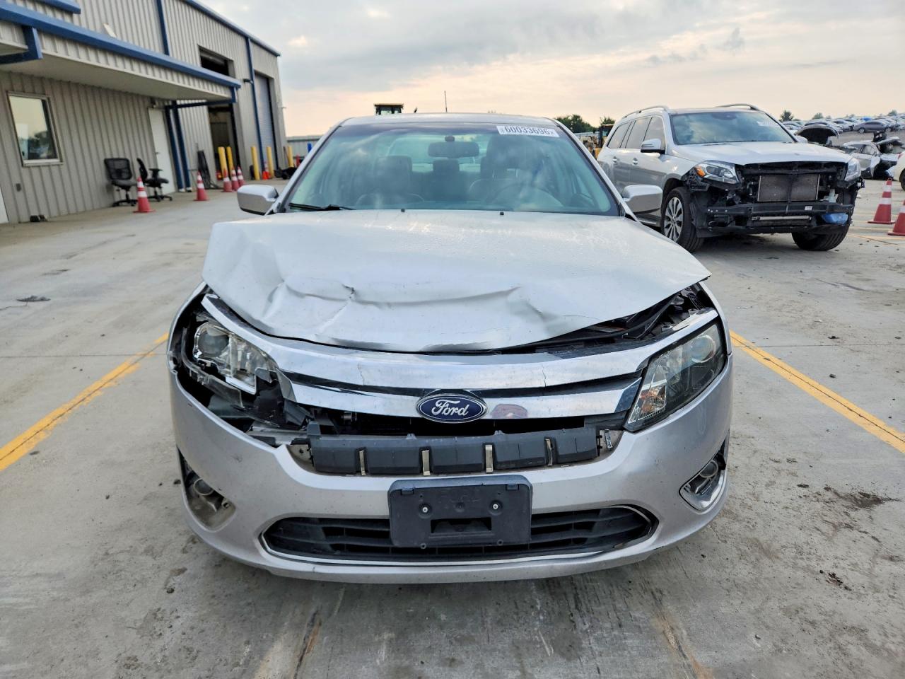 2010 Ford Fusion Hybrid Silver vin: 3FADP0L3XAR318377
