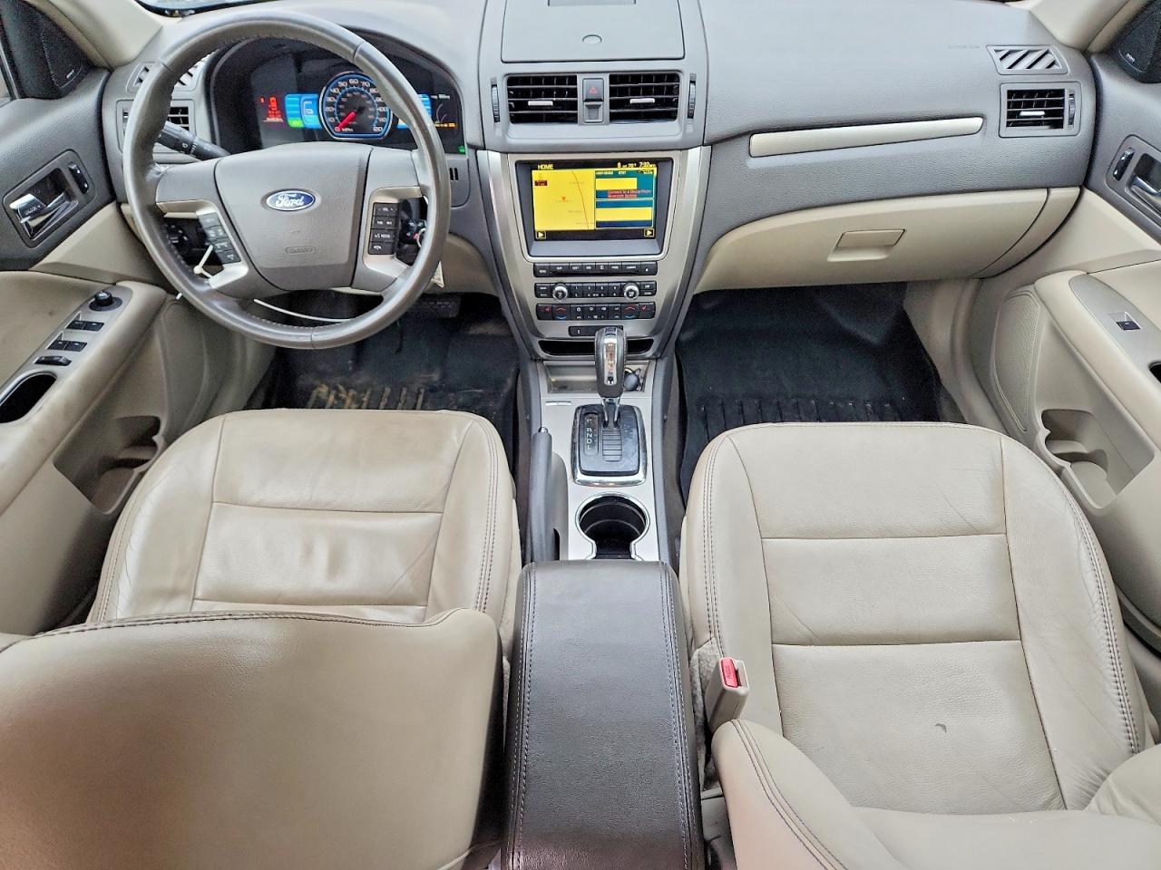 2010 Ford Fusion Hybrid Silver vin: 3FADP0L3XAR318377
