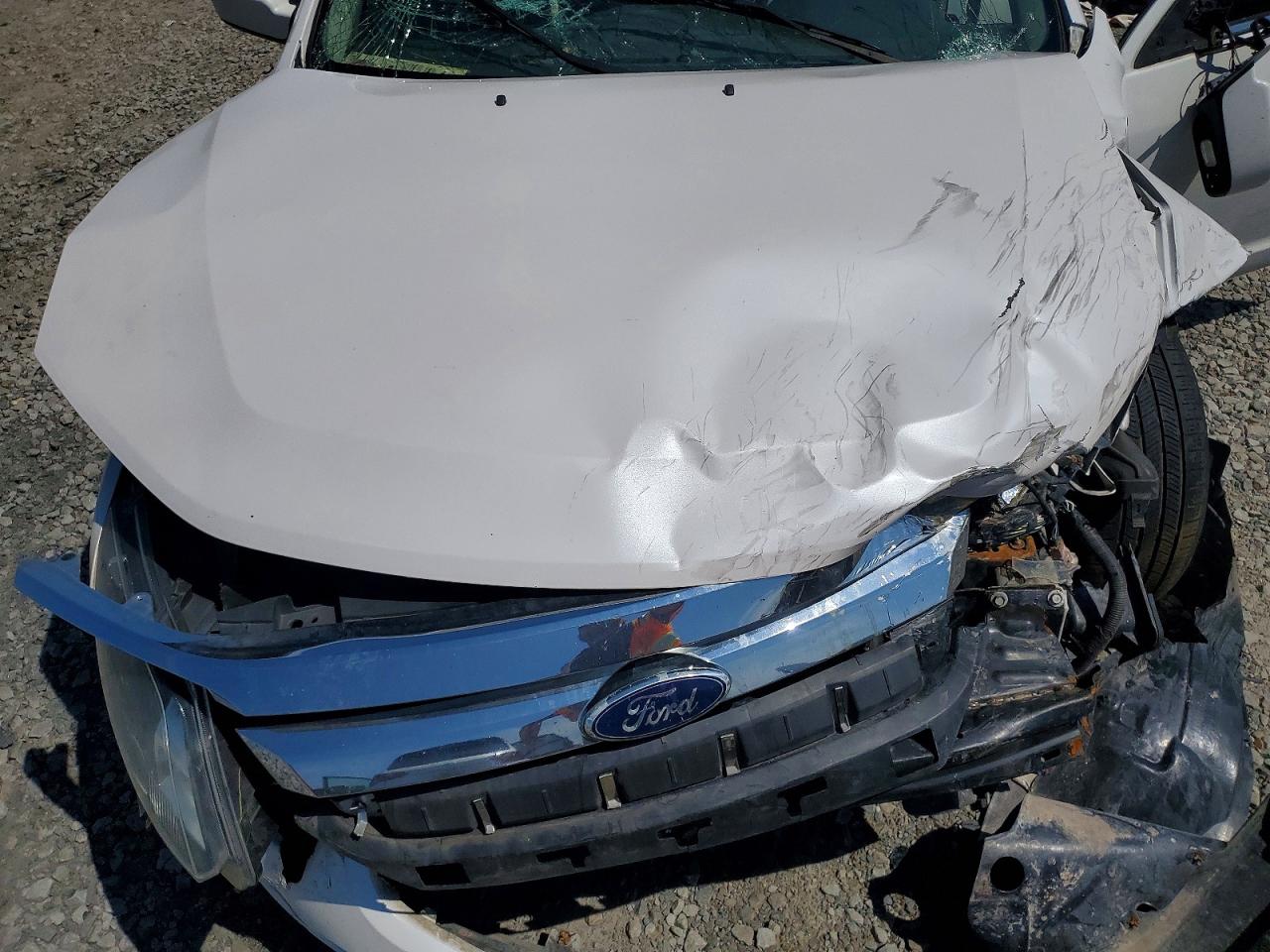 2010 Ford Fusion Hybrid White vin: 3FADP0L3XAR332084
