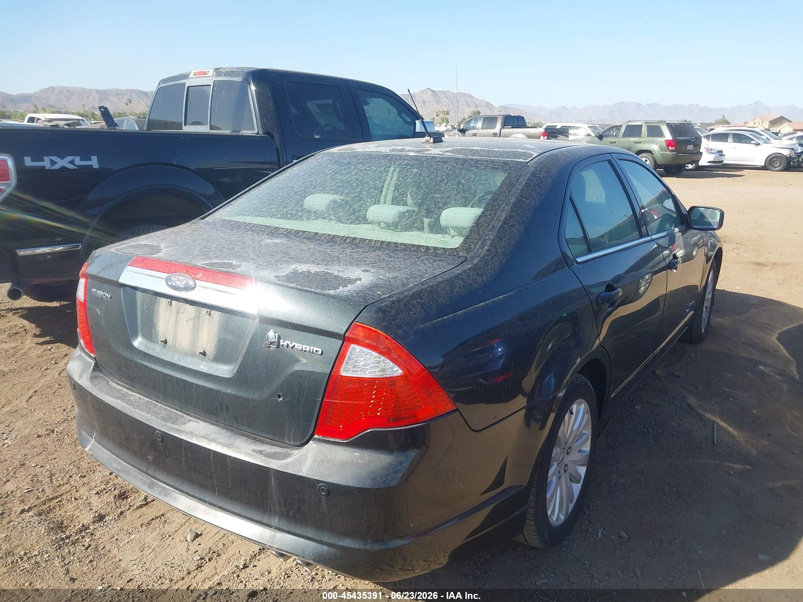 2010 Ford Fusion Hybrid   Черный vin: 3FADP0L3XAR343599