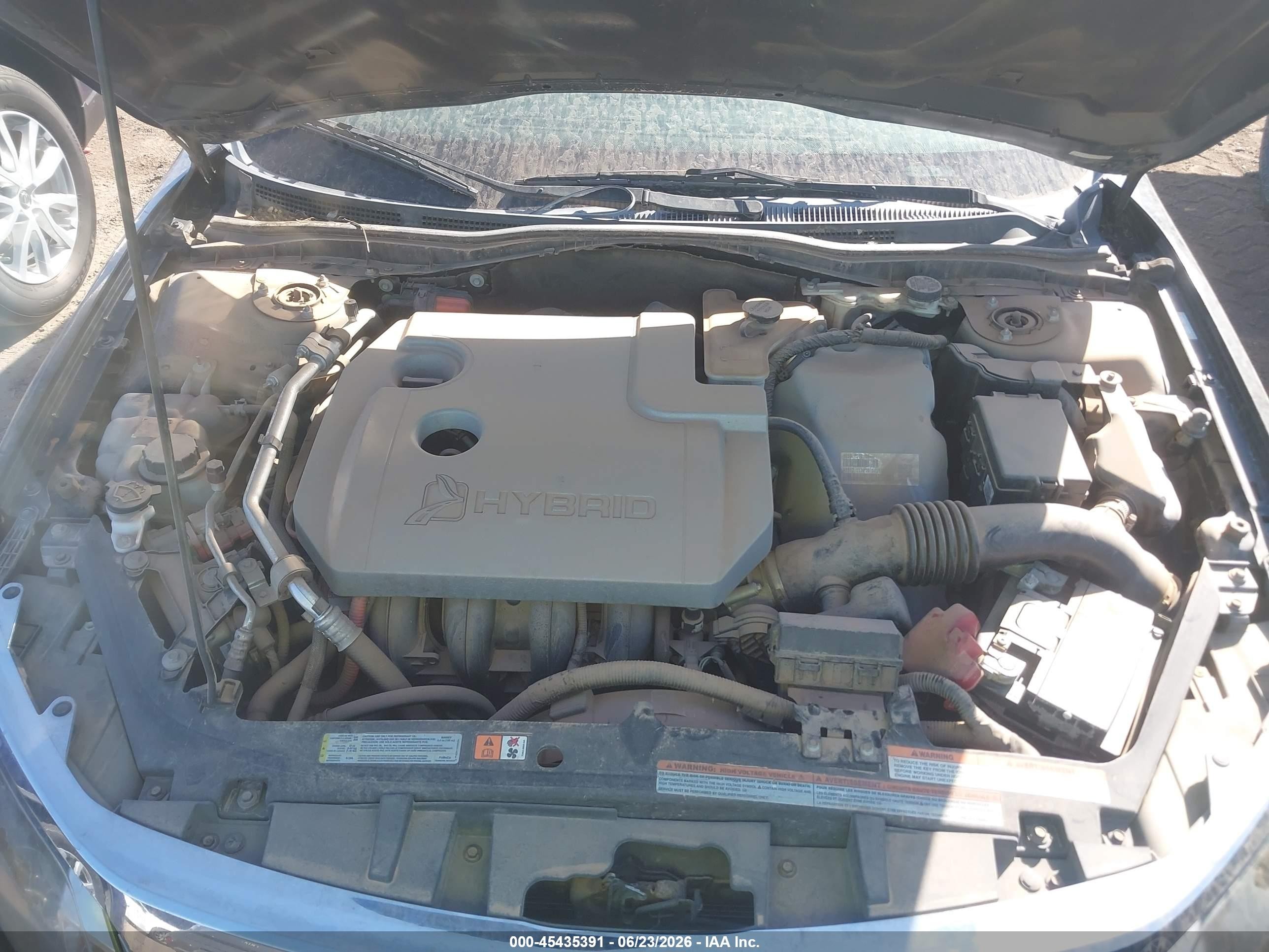 2010 Ford Fusion Hybrid   Черный vin: 3FADP0L3XAR343599