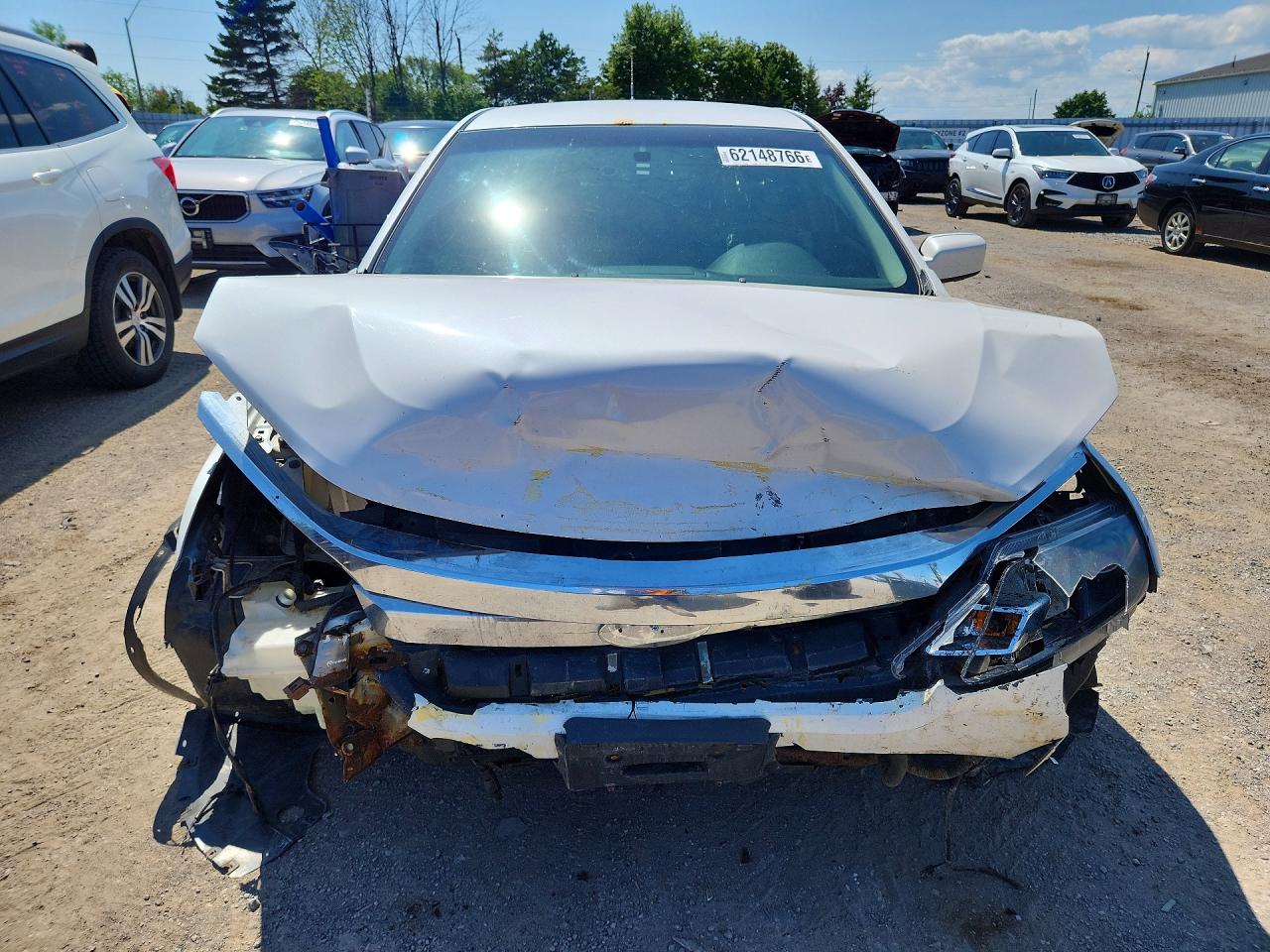 2011 Ford Fusion Hybrid Белый vin: 3FADP0L3XBR226610